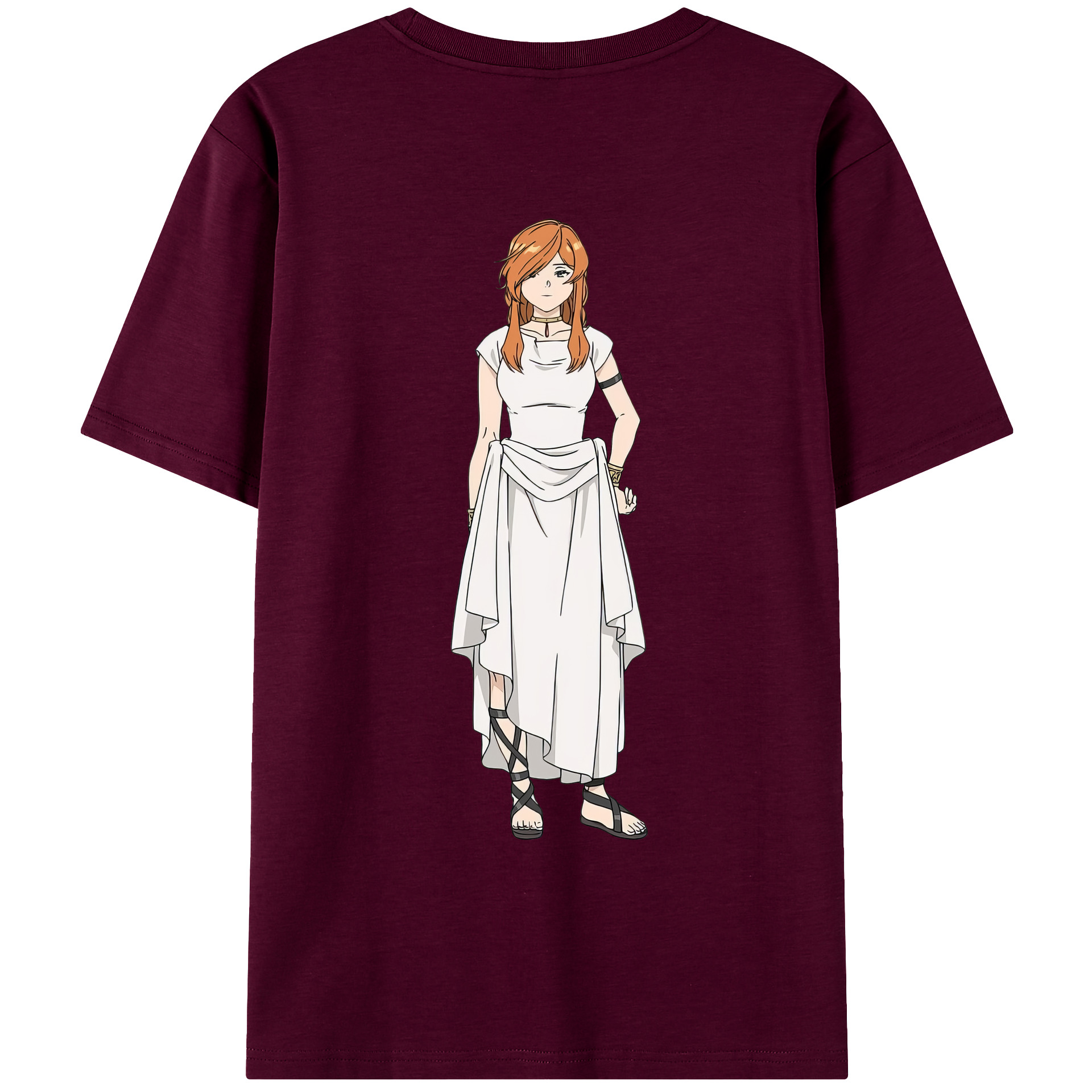 （画像用） 葬送のフリーレン Frieren レディース半袖Tシャツ(バックプリント)